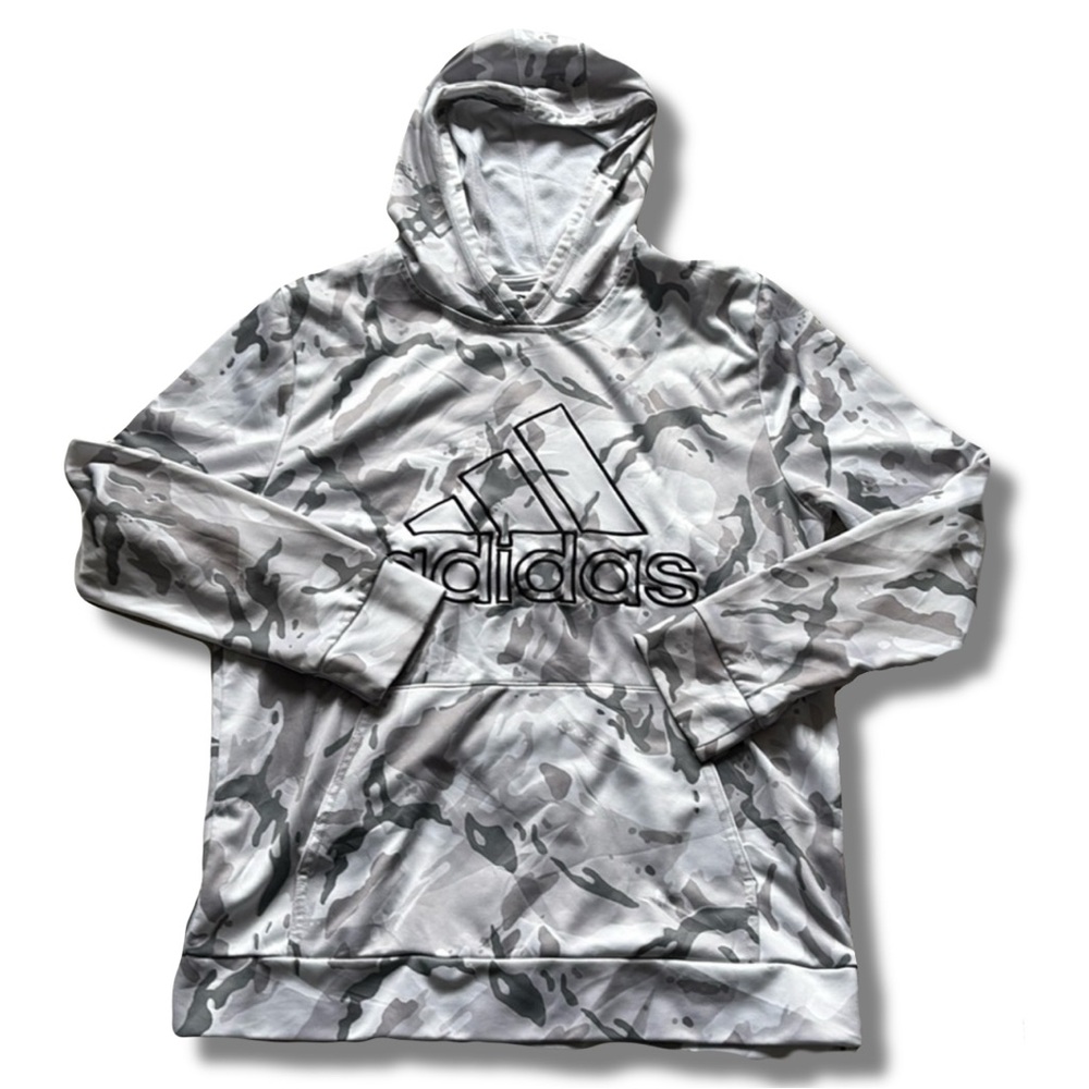 Adidas Camo Hoodie – Size XL | Casual Core | Streetwear Staple | - Picture 2 of 8